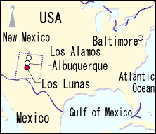 Los Lunes map