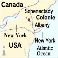 Colonie map