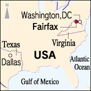 Fairfax map