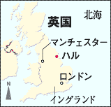 ハル市地図