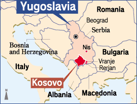 Yugoslavia map
