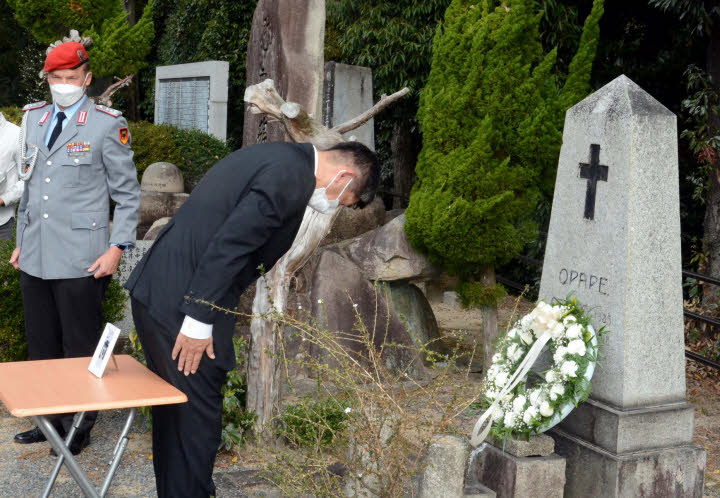 似島の記憶を受け継ぐ 第1次大戦のドイツ人捕虜パーペさん