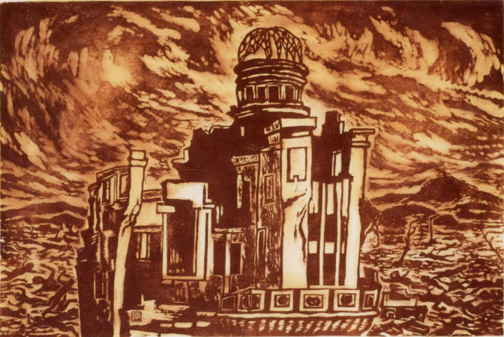 呉の美術 激動の時代を越えて <4> 朝井清「広島の夕焼 呉の美術 激動の時代を越えて <4> 朝井清「広島の夕焼