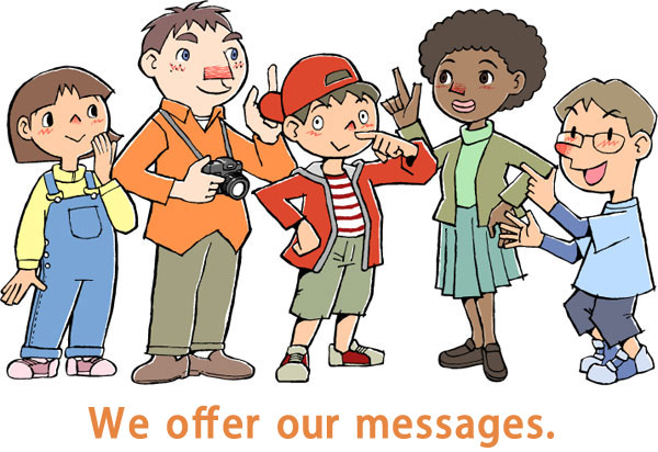 We offer our messages.